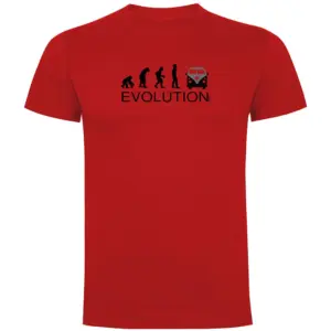 Kruskis Evolution California Van T-shirt Met Korte Mouwen Rood