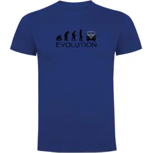Kruskis Evolution California Van T-shirt Met Korte Mouwen Blauw