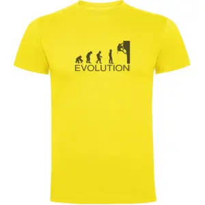 Kruskis Evolution Climbing T-shirt Met Korte Mouwen Geel
