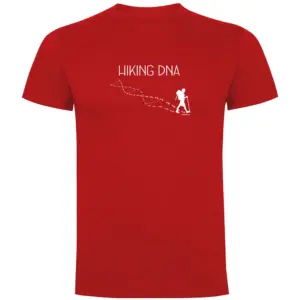 Kruskis Hikking Dna T-shirt Met Korte Mouwen Rood
