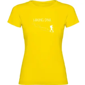 Kruskis Hikking Dna T-shirt Met Korte Mouwen Geel