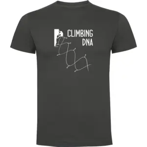 Kruskis Climbing Dna T-shirt Met Korte Mouwen Grijs