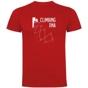Kruskis Climbing Dna T-shirt Met Korte Mouwen Rood