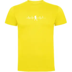 Kruskis Trekking Heartbeat T-shirt Met Korte Mouwen Geel