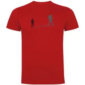 Kruskis Trekk Shadow T-shirt Met Korte Mouwen Rood