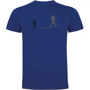 Kruskis Trekk Shadow T-shirt Met Korte Mouwen Blauw