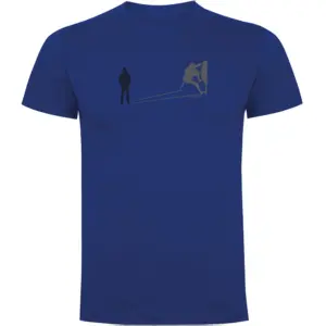Kruskis Climb Shadow T-shirt Met Korte Mouwen Blauw