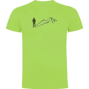 Kruskis Mountain Shadow T-shirt Met Korte Mouwen Groen