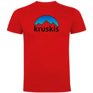 Kruskis Mountain Silhouette T-shirt Met Korte Mouwen Rood
