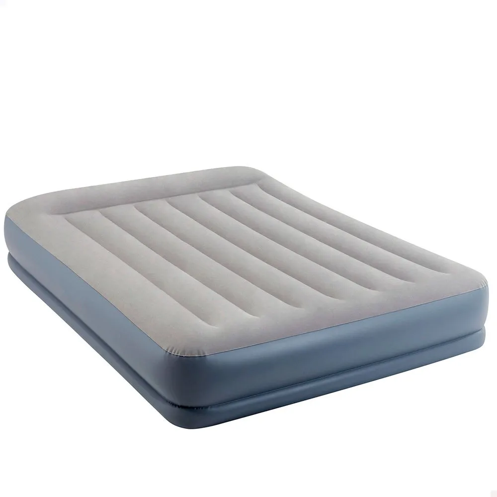 Intex Standard Pillow Rest Midrise Luchtbed Grijs