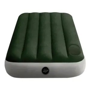 Intex Tweepersoons Campingbed Met Fiber-tech Matras Grijs