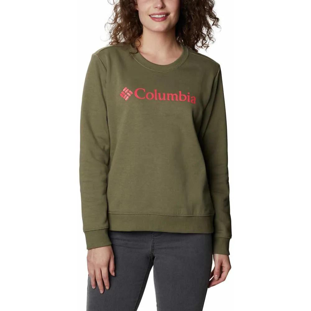 Columbia Logo Crew Sweatshirt Groen