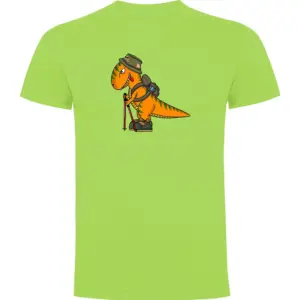 Kruskis Dino Trek T-shirt Met Korte Mouwen Groen