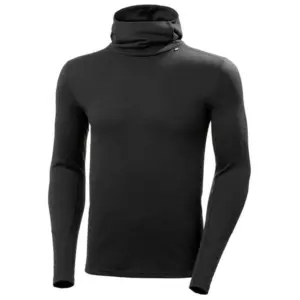 Helly Hansen Lifa Merino Midweight Lange Mouwen Basislaag Zwart