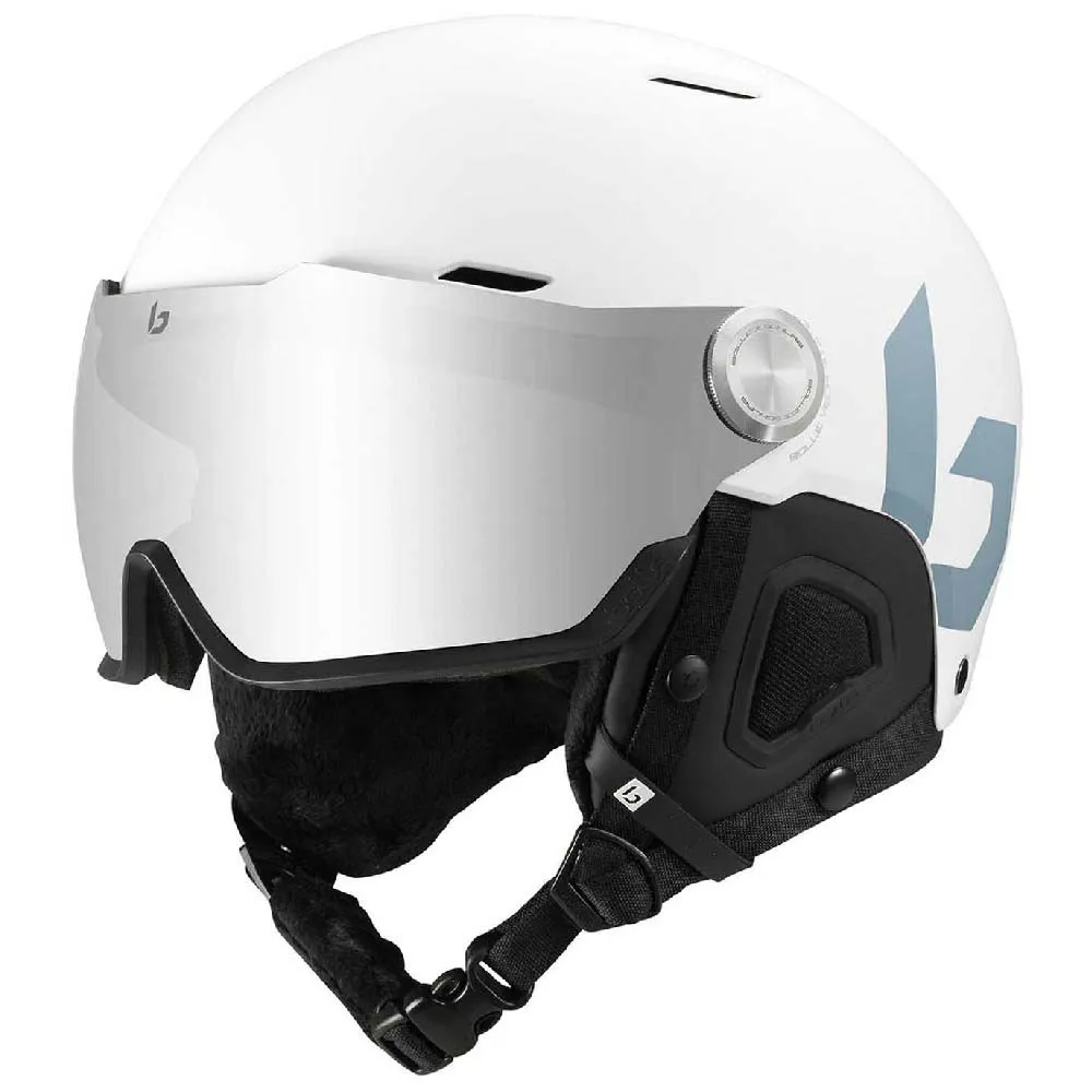 Bolle Might Visor Helm Met Vizier Matte Offwhite