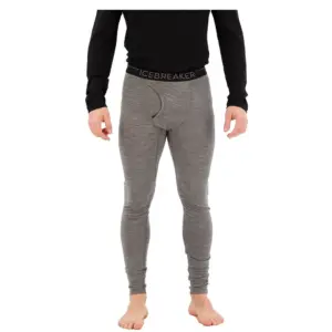 Icebreaker 197 Oasis Fly Merino Basislaagbroek Gritstone Heather-013