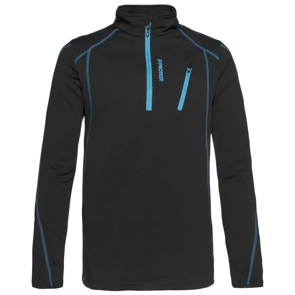 Protest Humans Fleece Zwart