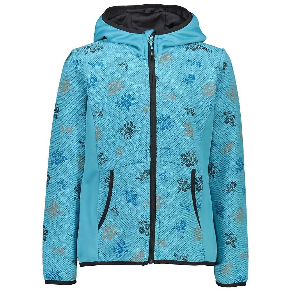 Cmp 30h2195 G Fix Hood Softshelljack Turchese / Antracite