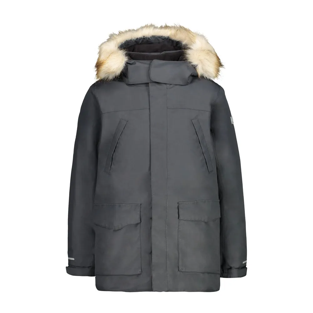 Cmp 30k1414 Snaps Hood Parka Antraciet
