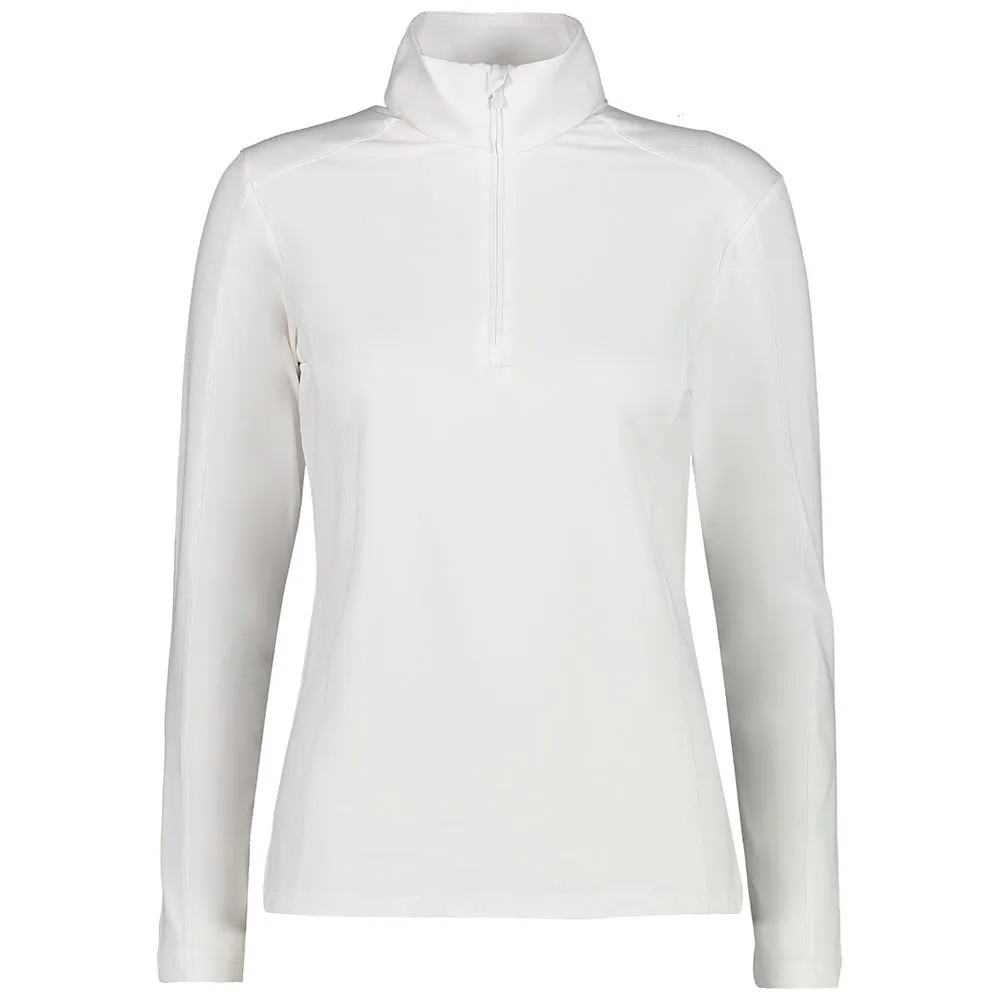 Cmp 30l1086 Fleece Met Halve Rits Wit