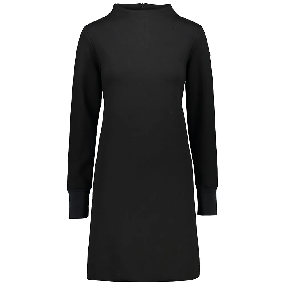 Cmp 30m0266 Lang Mouw Jurk Zwart