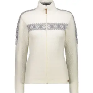 Cmp Knitted Pullover 7h26006 Fleece Met Halve Rits B.co Gesso