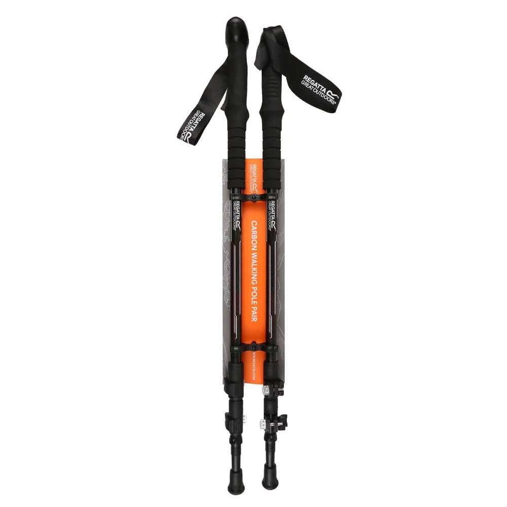 Regatta Carbon Walk Stokken Zwart