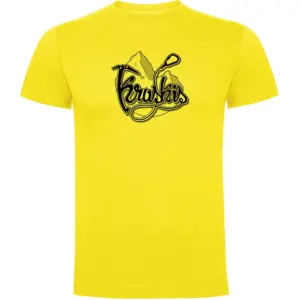 Kruskis Logo Climb T-shirt Met Korte Mouwen Geel