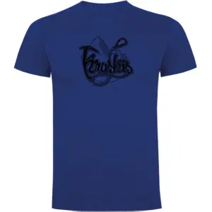 Kruskis Logo Climb T-shirt Met Korte Mouwen Blauw