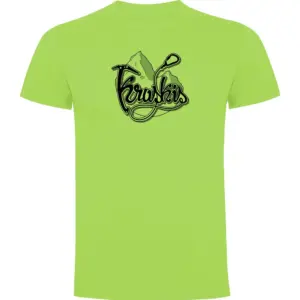 Kruskis Logo Climb T-shirt Met Korte Mouwen Groen