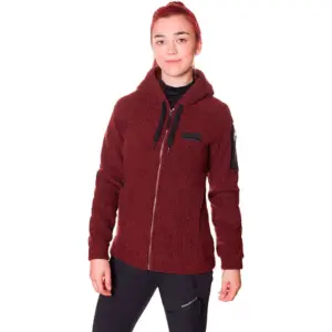 Trangoworld Gower Fleece Met Kap Bruin