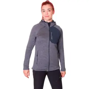 Trangoworld Wells Fleece Met Kap Zwart