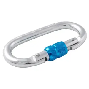 Fixe Climbing Gear Steel Screw Gate Adur Karabijnhaak 20 Eenheden Zilver