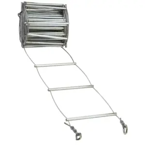 Fixe Climbing Gear Staal Ladder 20 Cm Zilver
