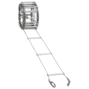 Fixe Climbing Gear Staal Ladder 12.5 Cm Zilver