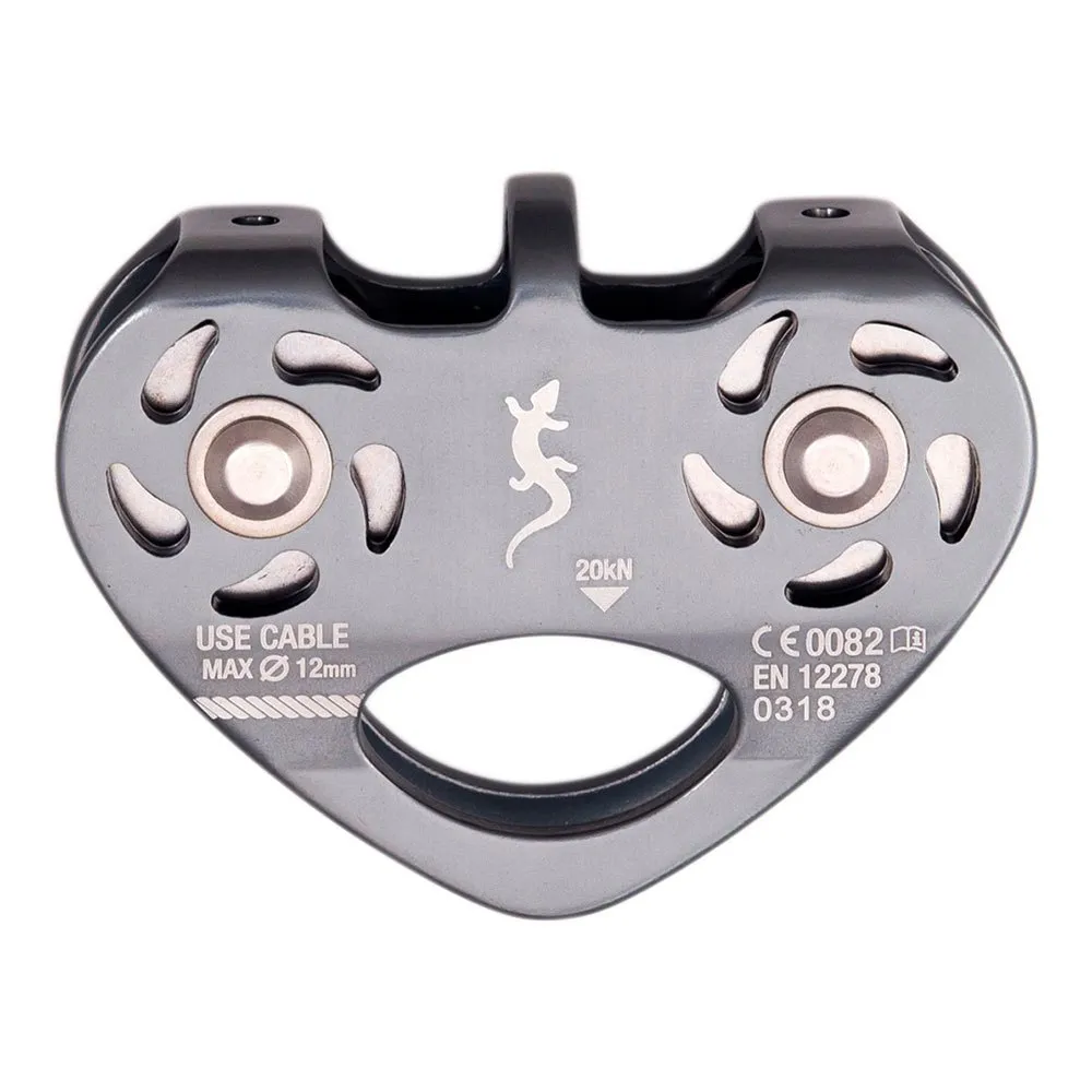 Fixe Climbing Gear Db2 Katrol Grijs