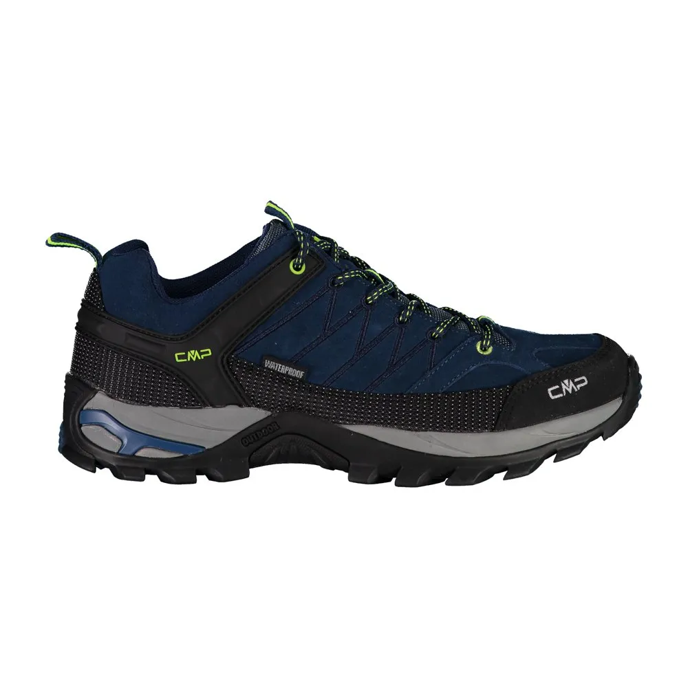 Cmp Rigel Low Wp 3q13247 Wandelschoenen Blauw