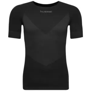 Hummel First Seamless Korte Mouwen Basislaag Zwart