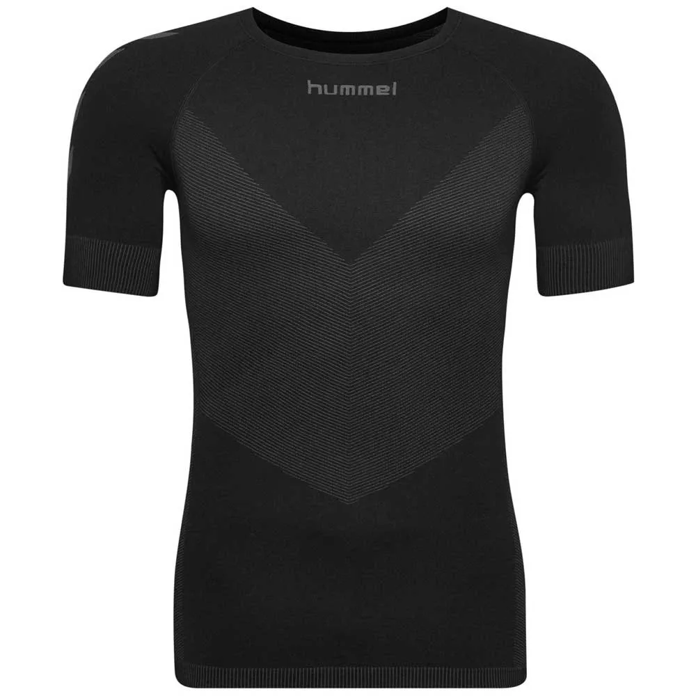 Hummel First Seamless Korte Mouwen Basislaag Zwart