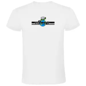 Kruskis Always Exploring T-shirt Met Korte Mouwen Wit