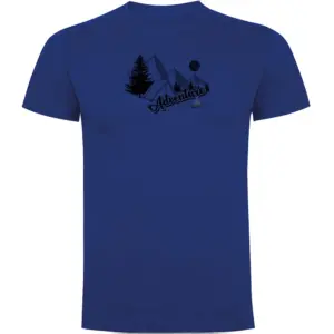 Kruskis Adventure T-shirt Met Korte Mouwen Blauw
