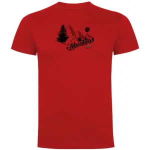 Kruskis Adventure T-shirt Met Korte Mouwen Rood