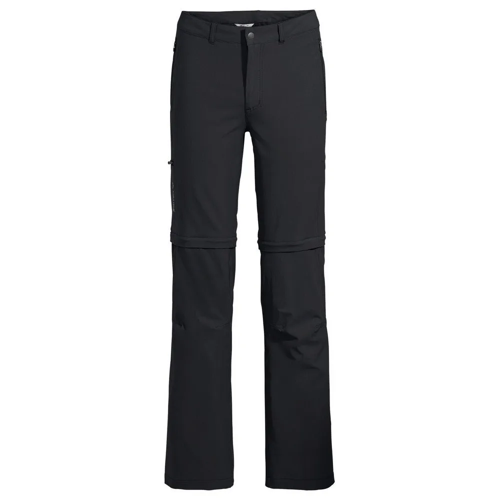Vaude Farley Stretch Zip Off Broek Zwart