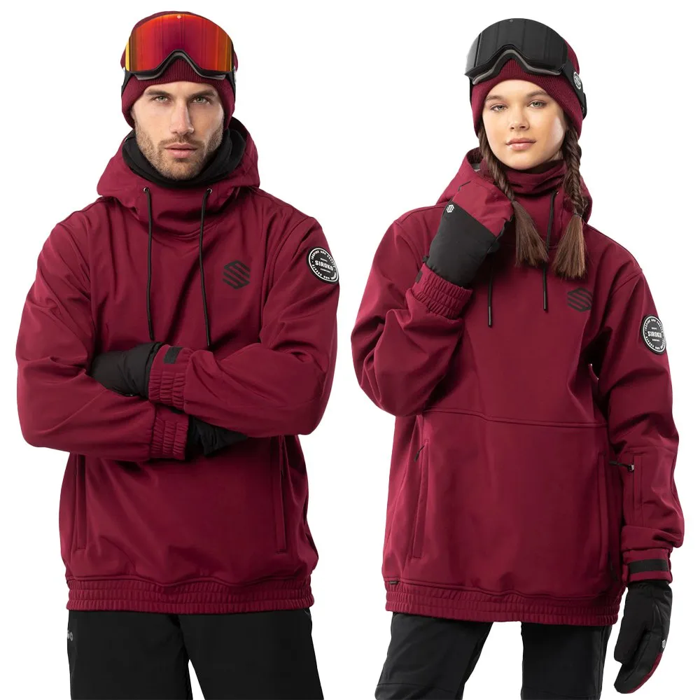 Siroko W1 Groenland Softshelljack Maroon