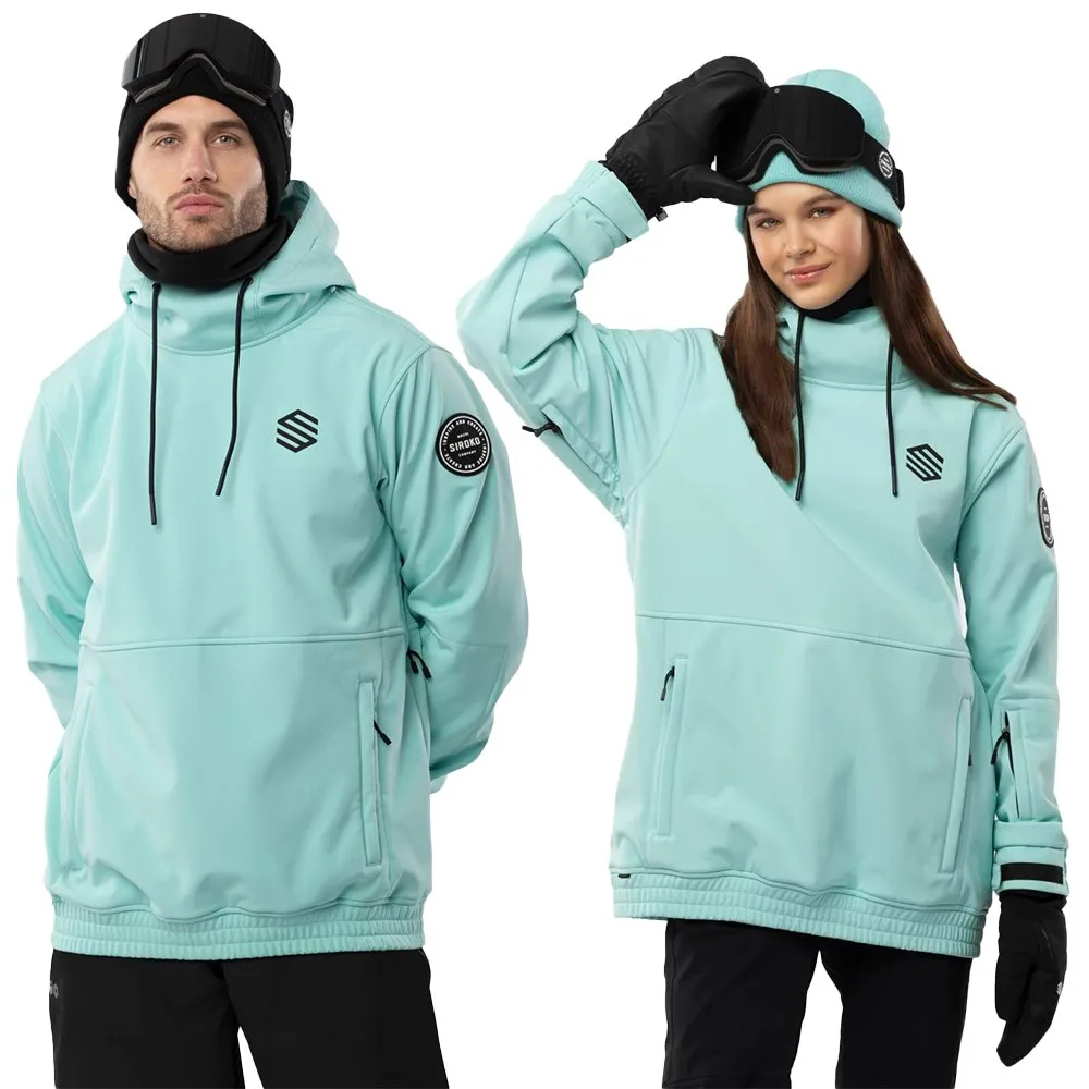 Siroko W1 Iceberg Softshelljack Groen
