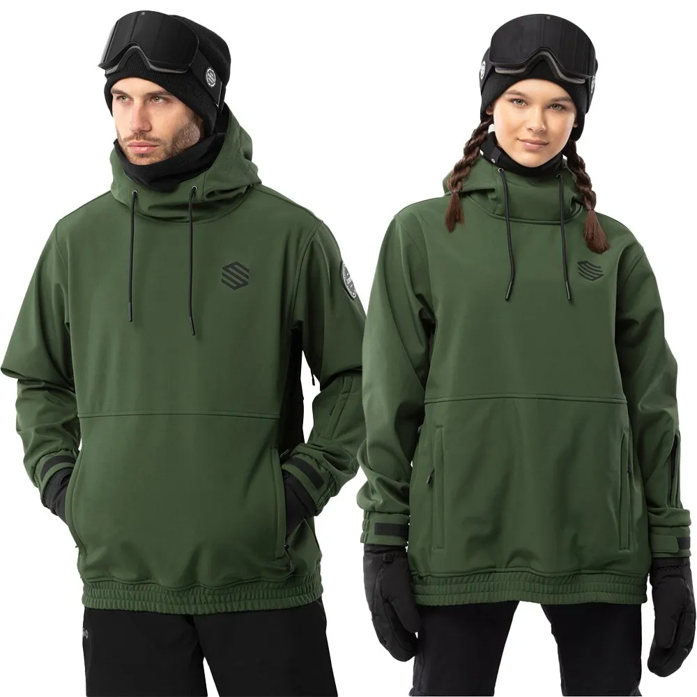 Siroko W1 Kilimanjaro Softshelljack Groen