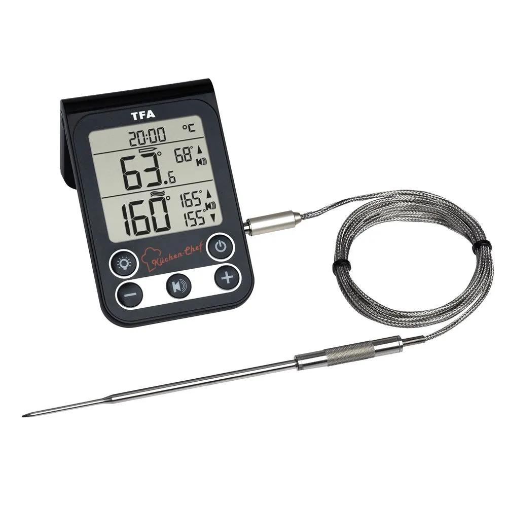 Tfa Dostmann 14.1512.01 Kitchen Chef Thermometer Zilver