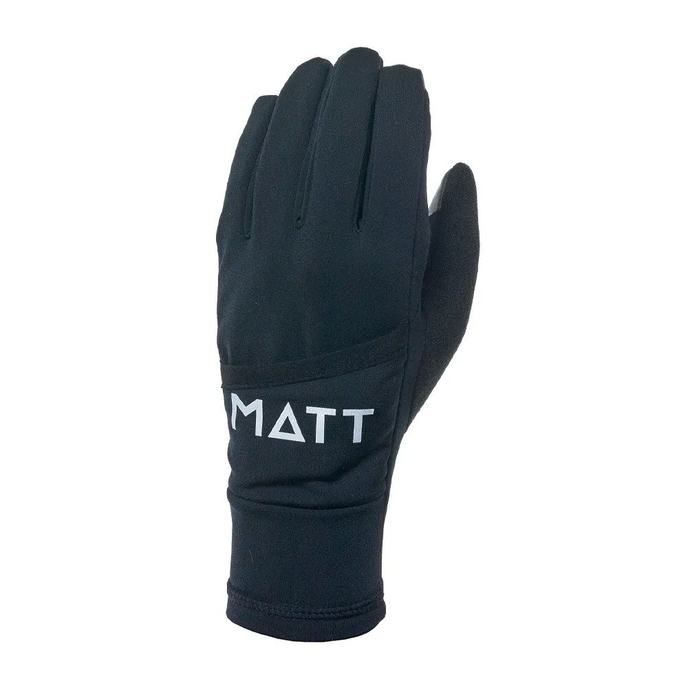 Matt Collserola Runnig Handschoenen Zwart