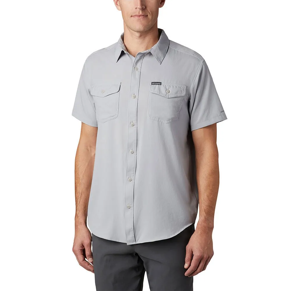 Columbia Utilizer™ Ii Solid Overhemd Met Korte Mouwen Grijs