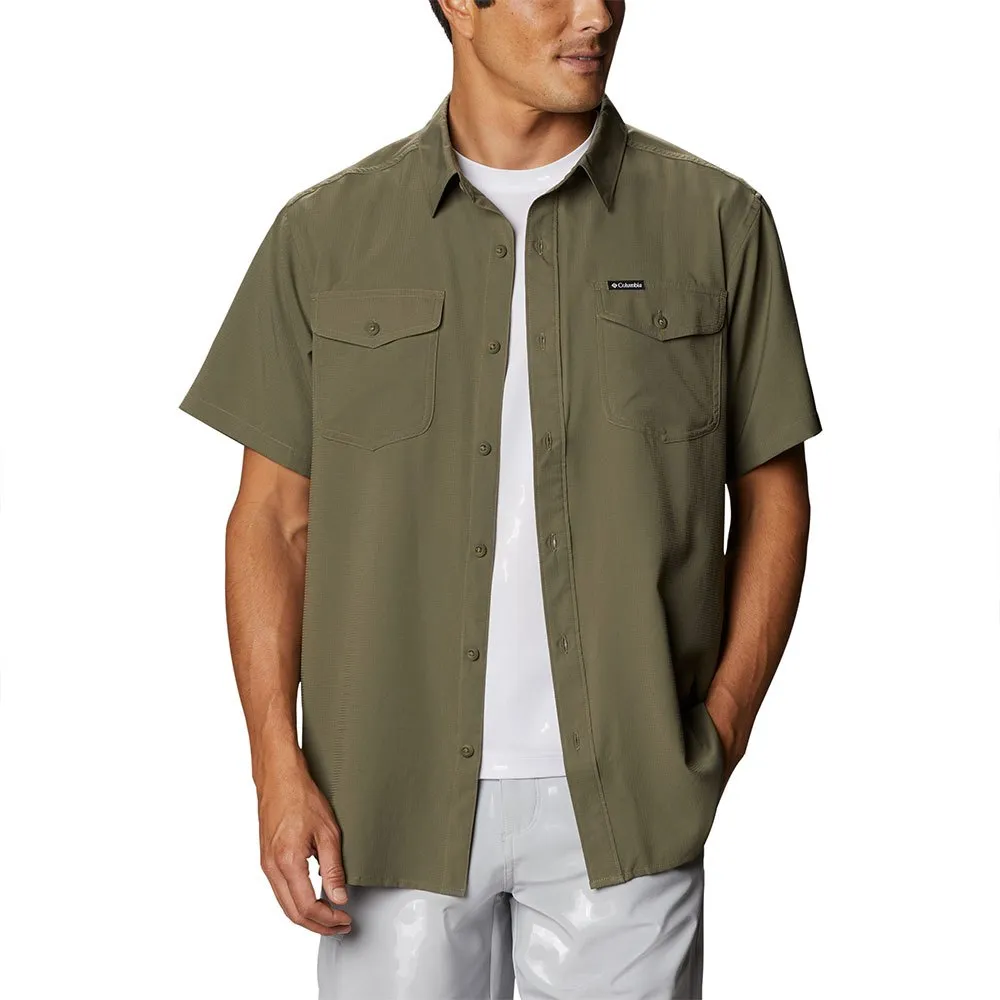 Columbia Utilizer™ Ii Solid Overhemd Met Korte Mouwen Groen